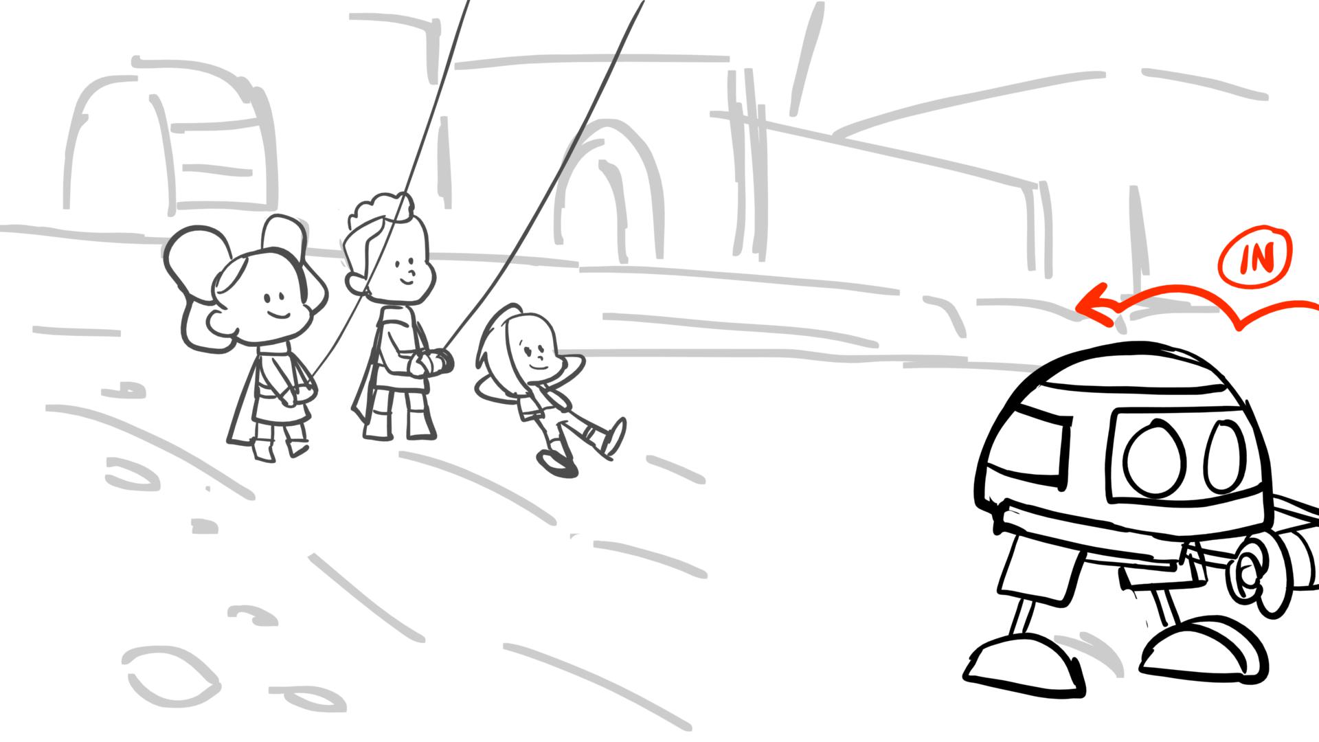 Fun with Nubs — Ep. 119, lámina 028, storyboard by Melissa Ballesteros